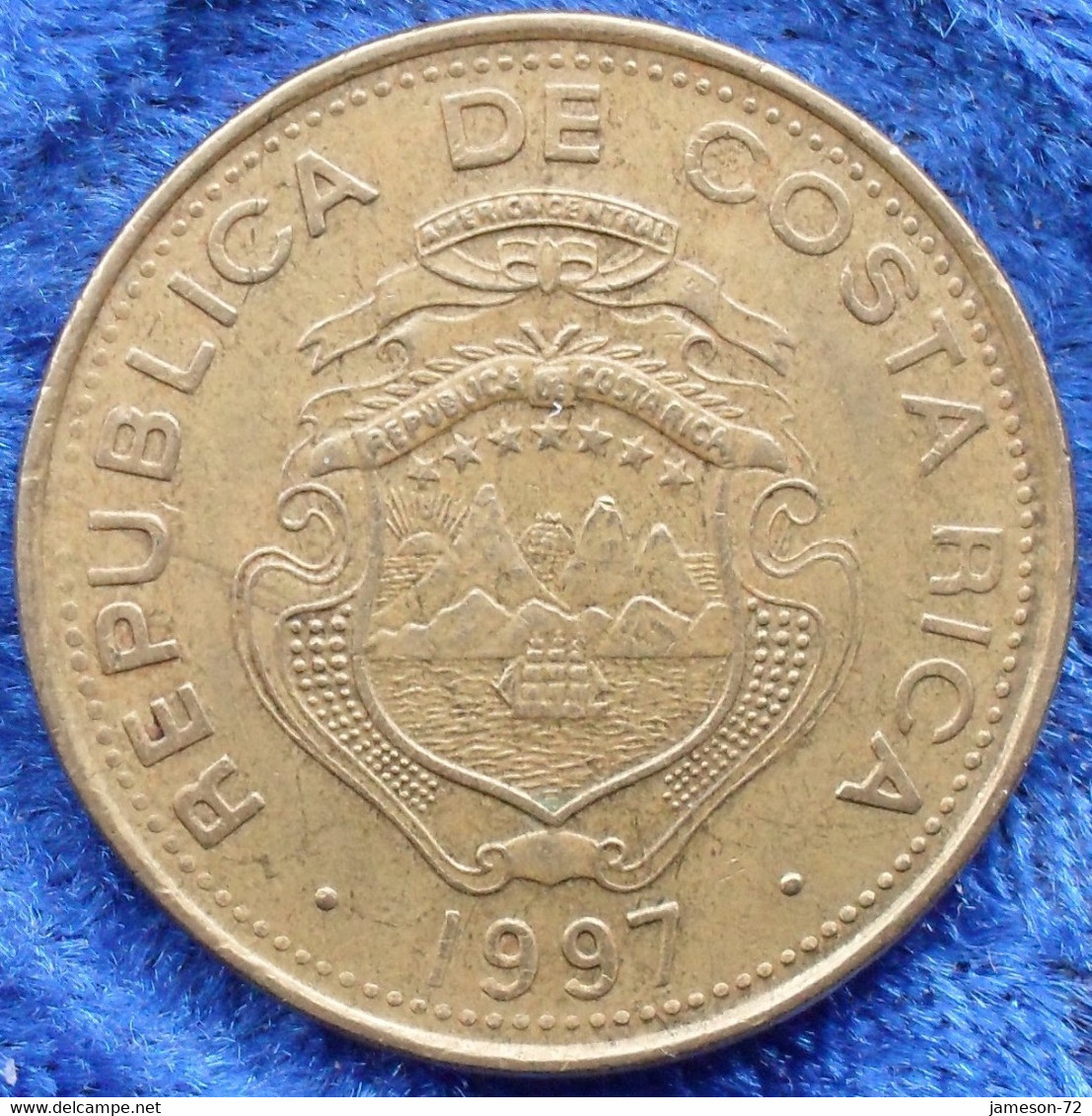 COSTA RICA - 50 Colones 1997 KM# 231 Monetary Reform (1920) - Edelweiss Coins - Costa Rica