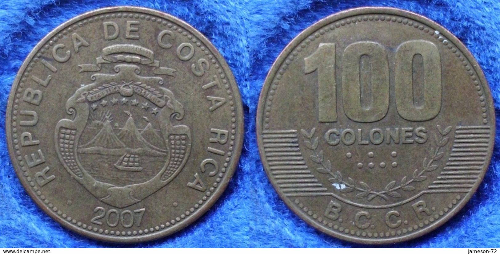 COSTA RICA - 100 Colones 2007 KM#240a Monetary Reform (1920) - Edelweiss Coins - Costa Rica