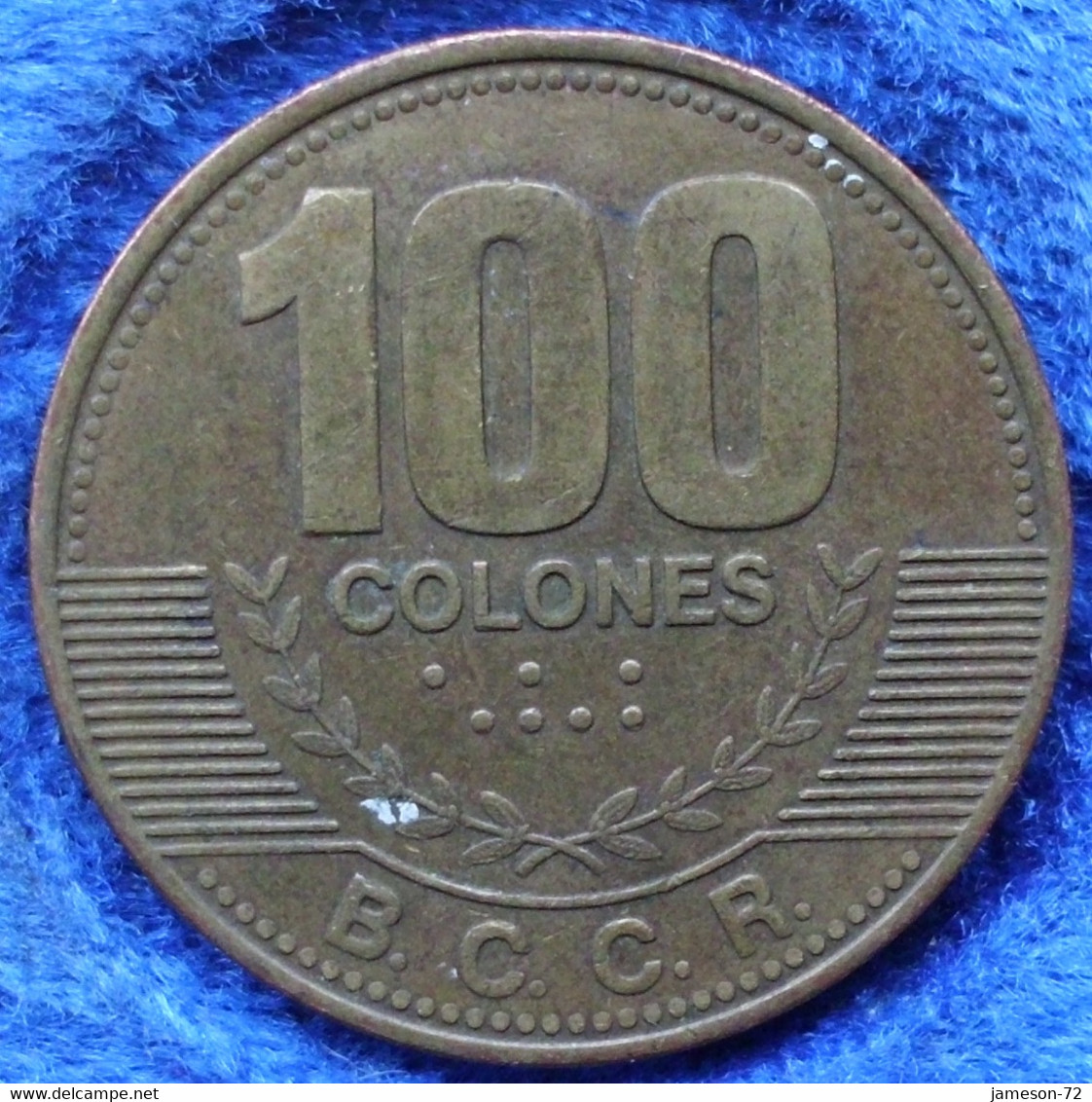 COSTA RICA - 100 Colones 2007 KM#240a Monetary Reform (1920) - Edelweiss Coins - Costa Rica