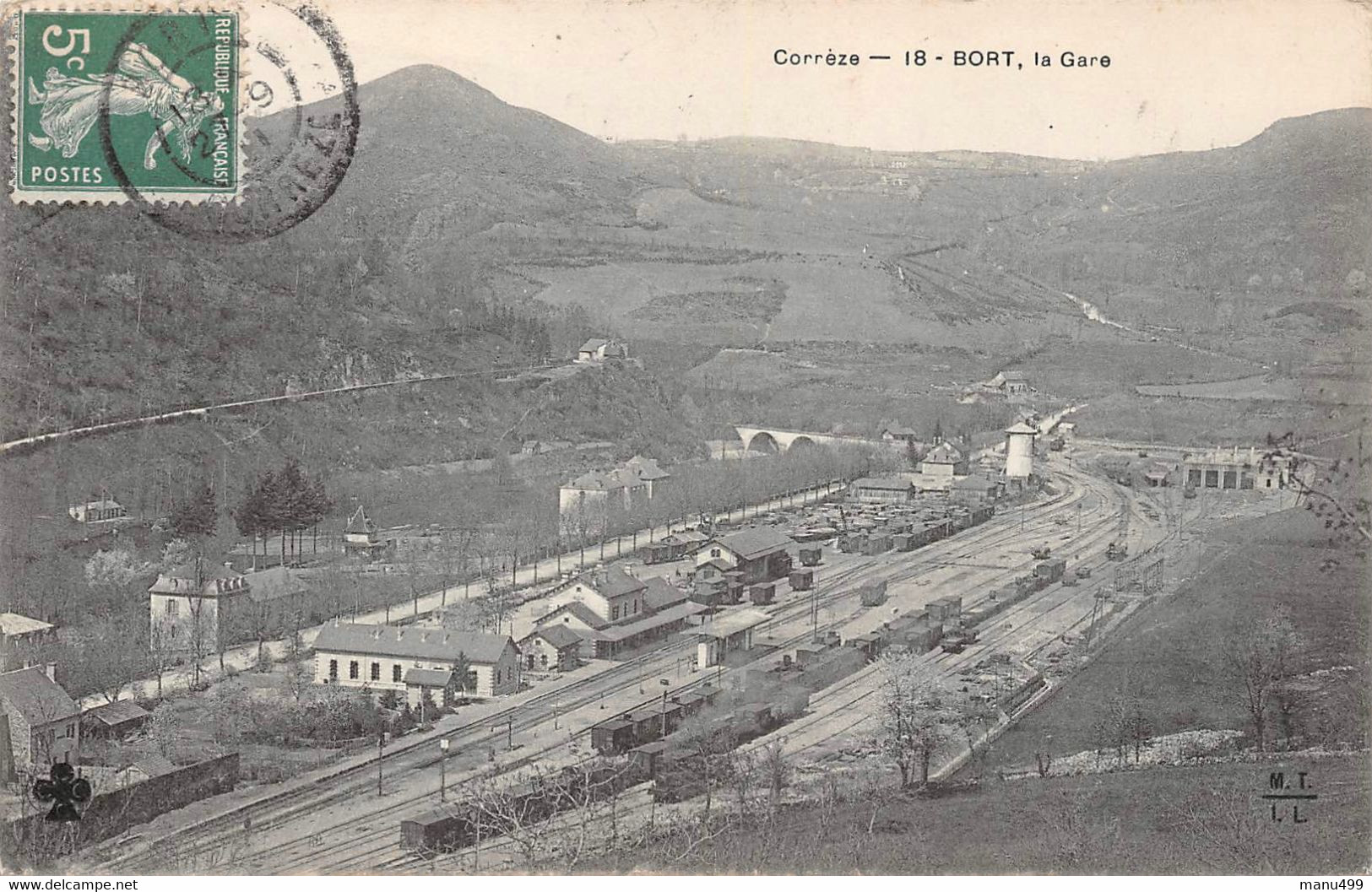 Corrèze - Bort, La Gare + Trains - Sonstige & Ohne Zuordnung