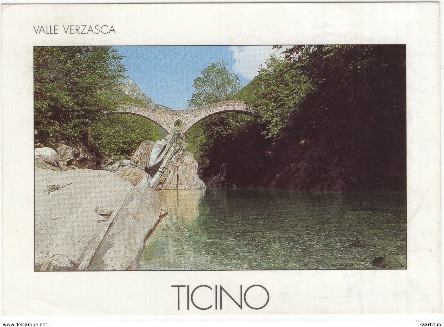 Lavertezzo, Val Verzasca - 'Ponte Dei Salti' - Ticino - (CH) - Verzasca