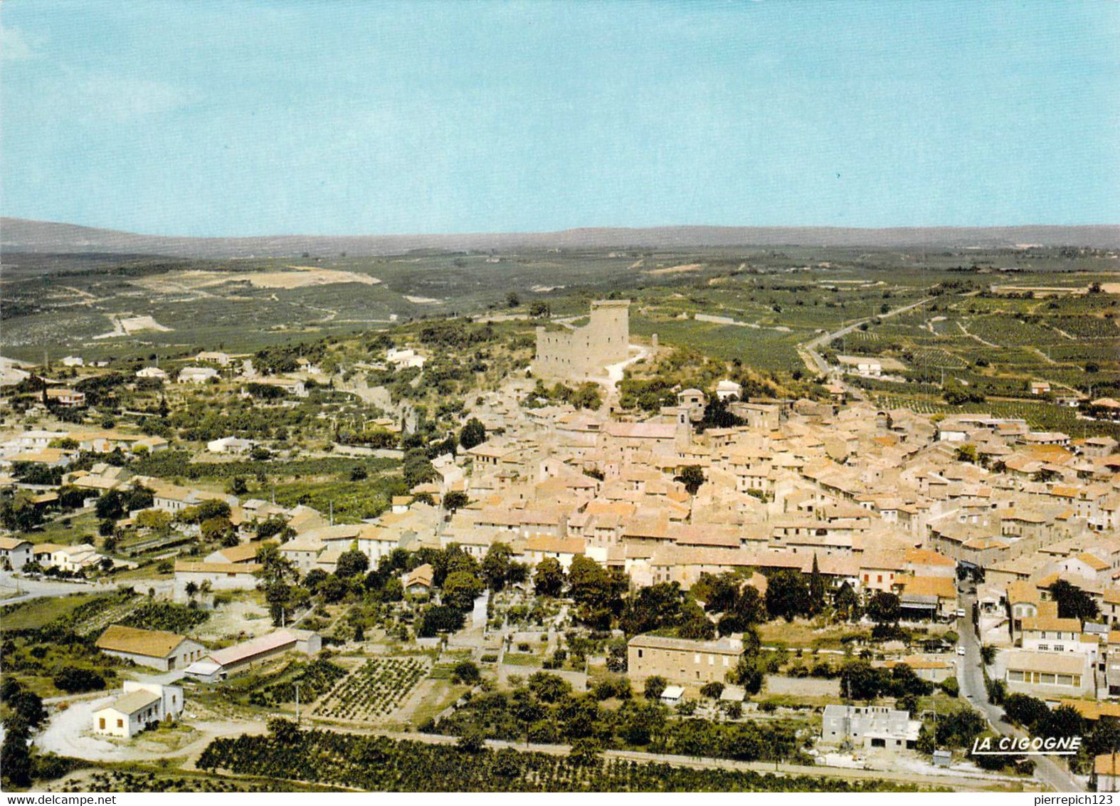 84 - Châteauneuf Du Pape - Vue Générale Aérienne - Chateauneuf Du Pape