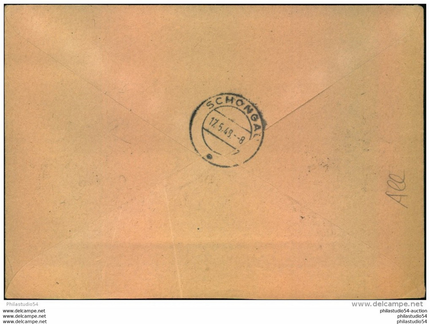 1948, MÜNCHEN, Esperato-Kongress, Sonder-R-Zettel - Storia Postale