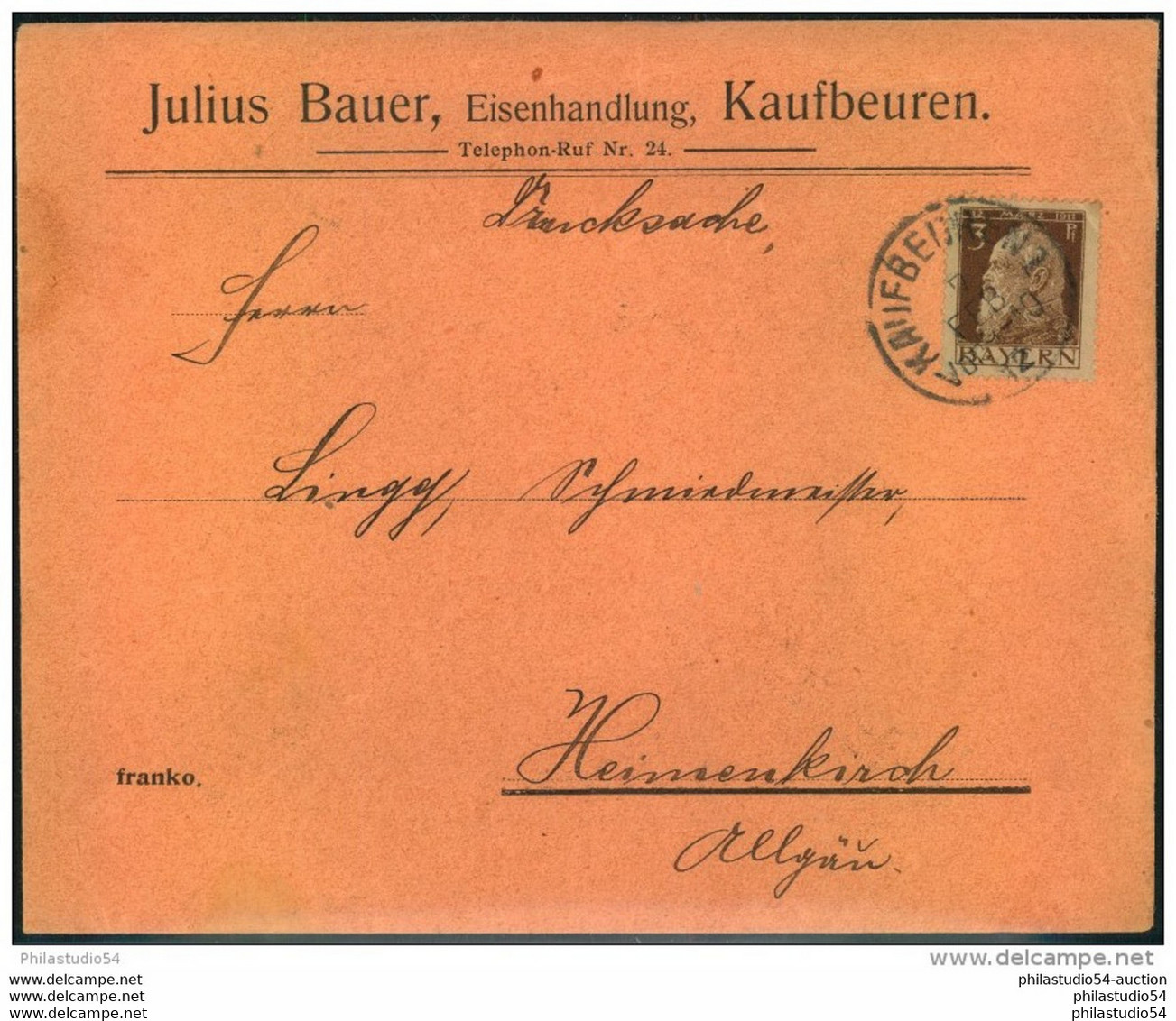 1912, Schöner Firmenbrief, Reklame - Brieven En Documenten