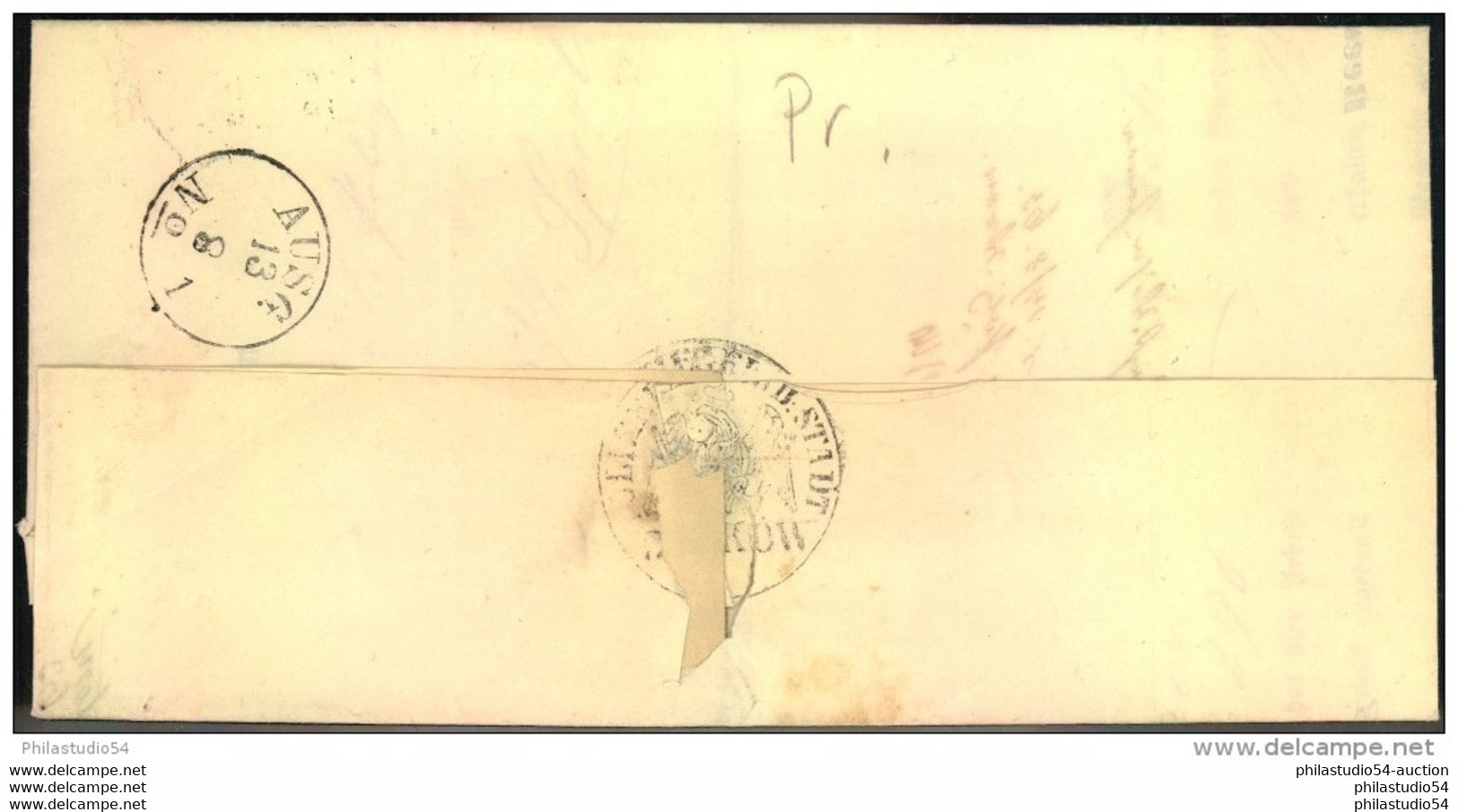 1863, Dienstbrief Ab BEESKOW - Storia Postale