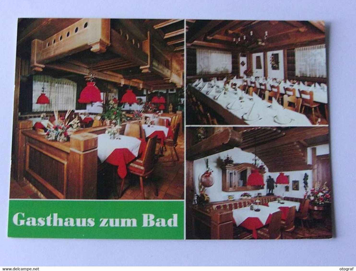 CPSM - Furtwangen - Gasthaus  " Zum Bad " - Bernd Schlageter - Furtwangen