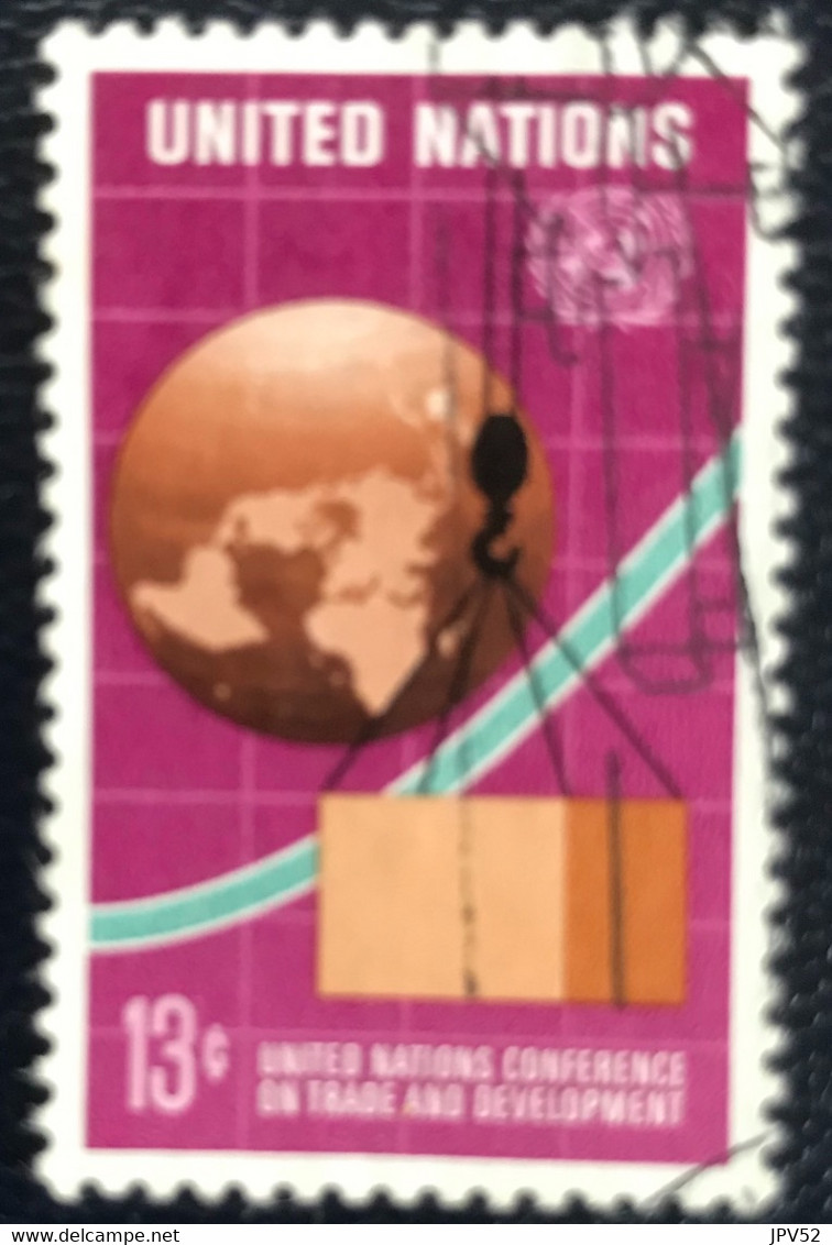 United Nations - VN -  P4/39 - (°)used - 1976 - Michel 295 - Conferentie Handel En Ontwikeling - Used Stamps