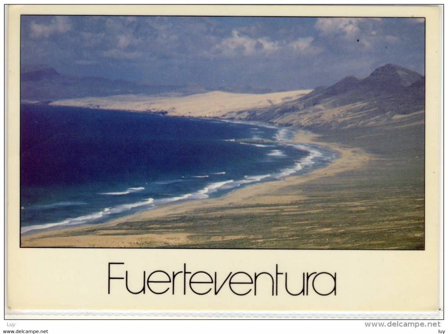 Spain, FUERTEVENTURA - Las Playas,  Panorama - Fuerteventura