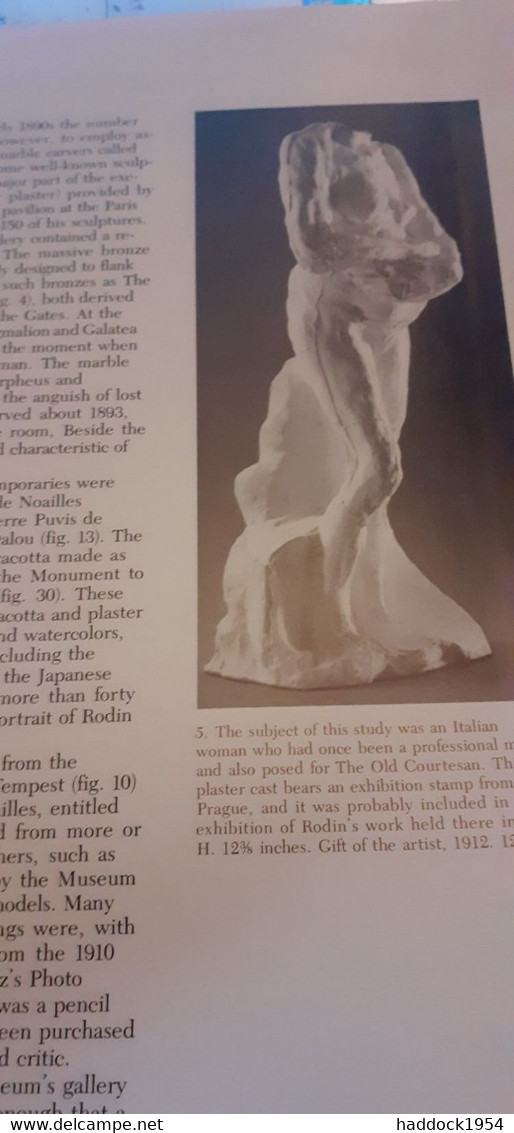 Rodin At The Metropolitan Museum Of Art CLARE VINCENT Metropolitan Museum Of Art 1981 - Kunst