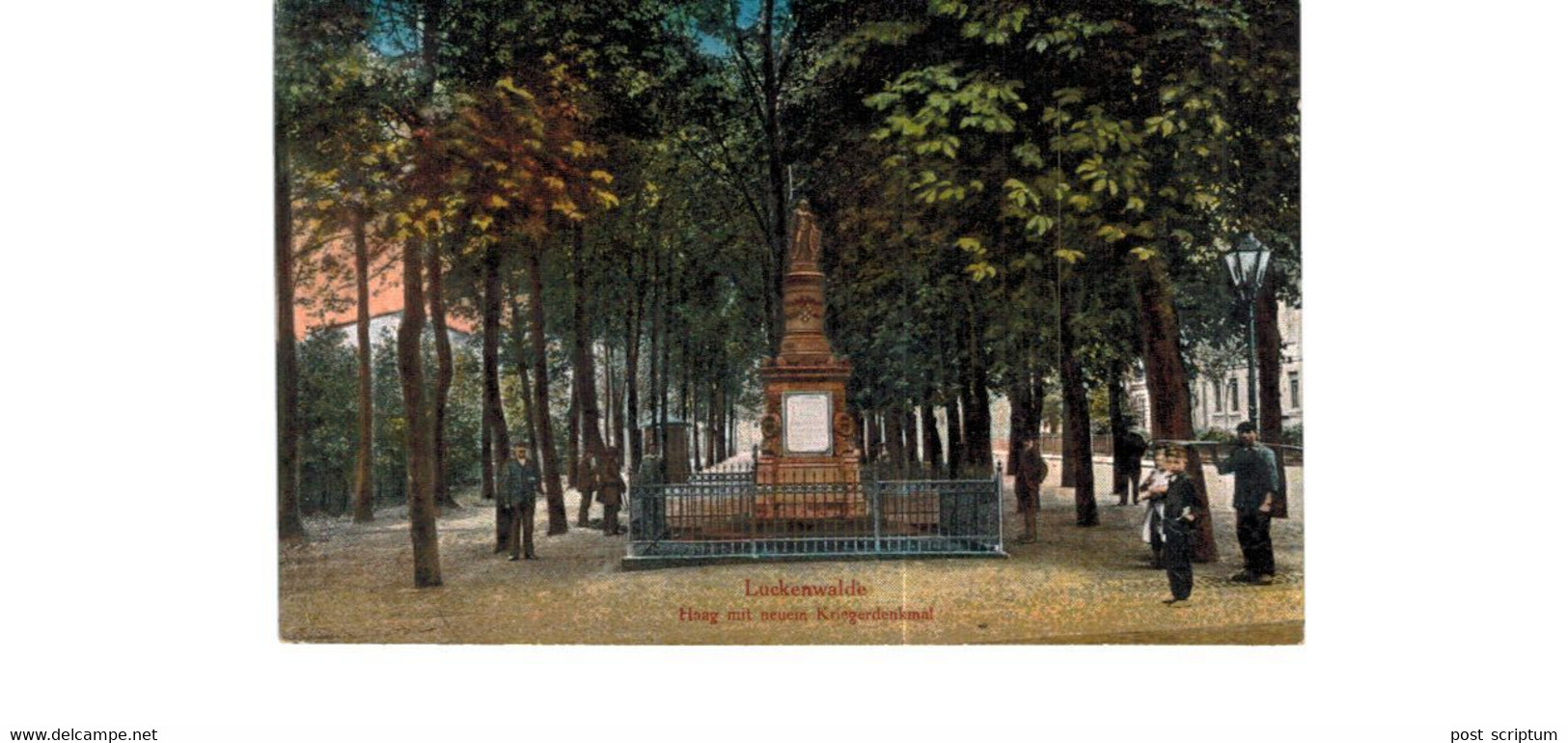 Allemagne - Luckenwalde - Haag Mit Neuem Kriegsdenkmal - Luckenwalde