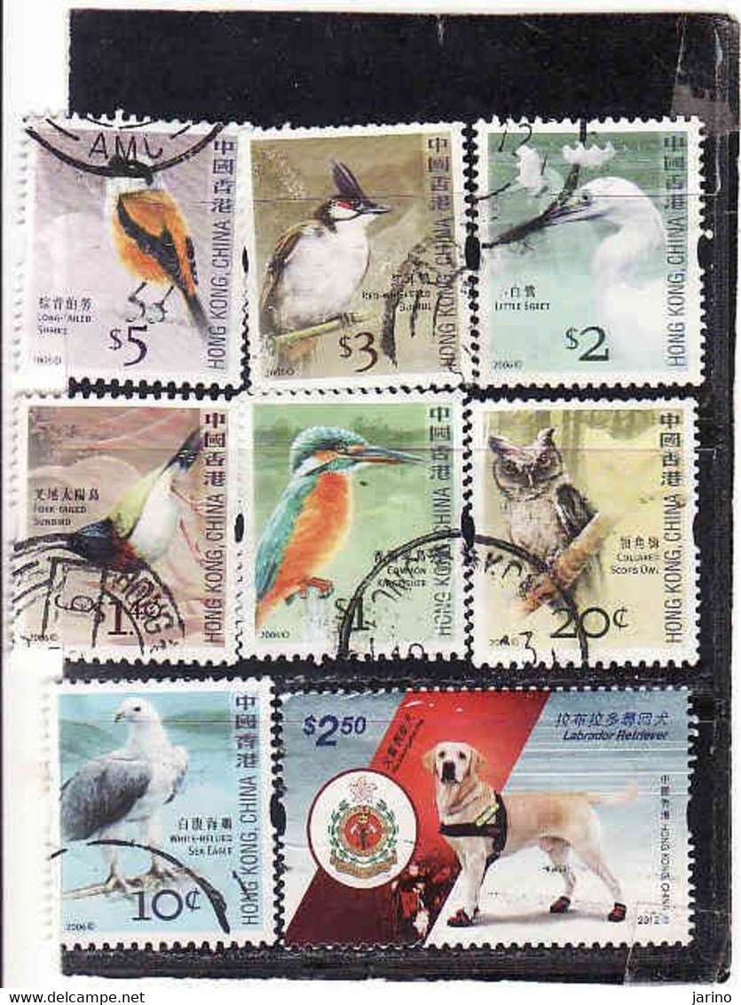 Hong Kong 2006, Obliteres, Birds, Oiseaux, Used - Gebruikt