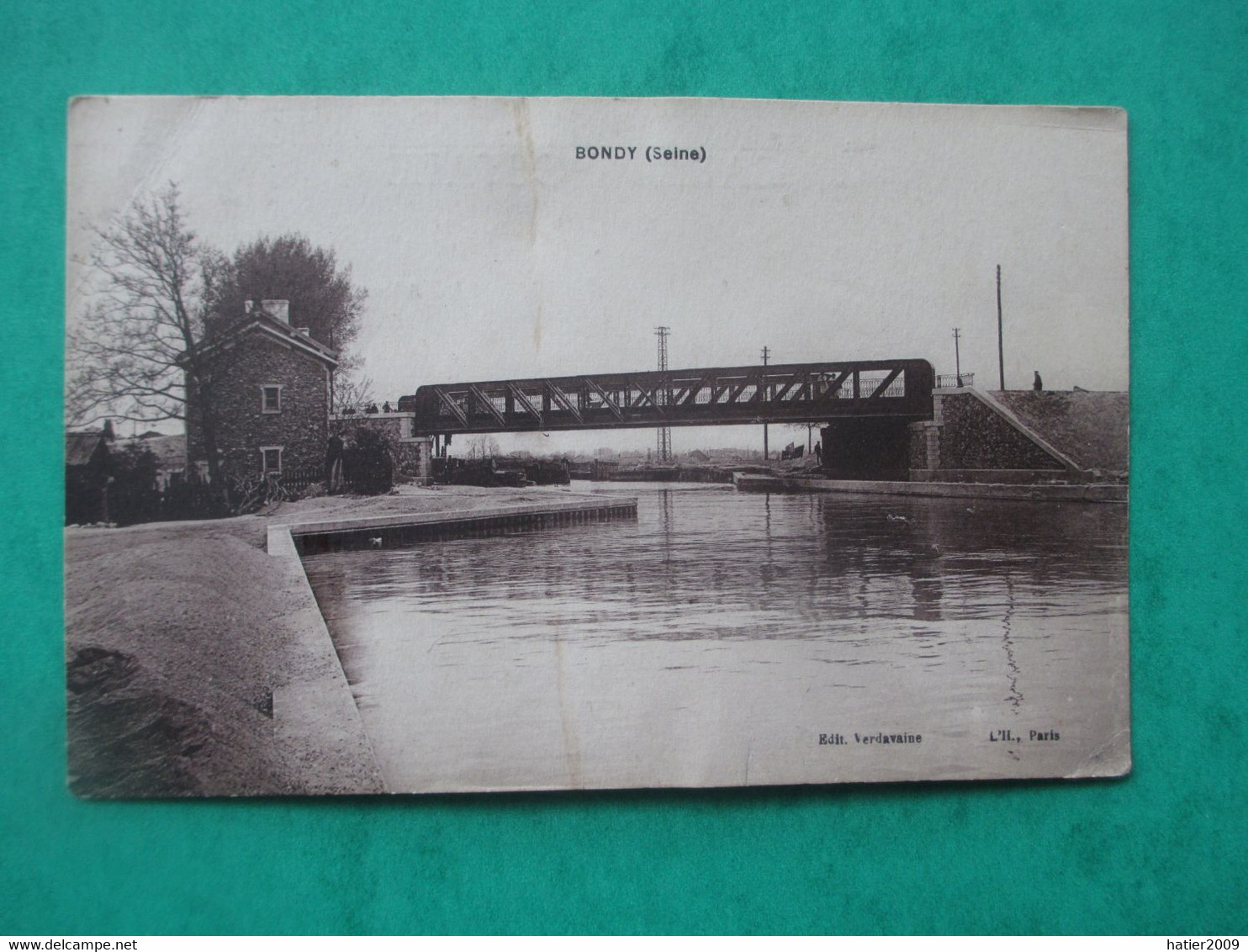 BONDY - Canal Ourcq - Le Nouveau Pont - Bondy