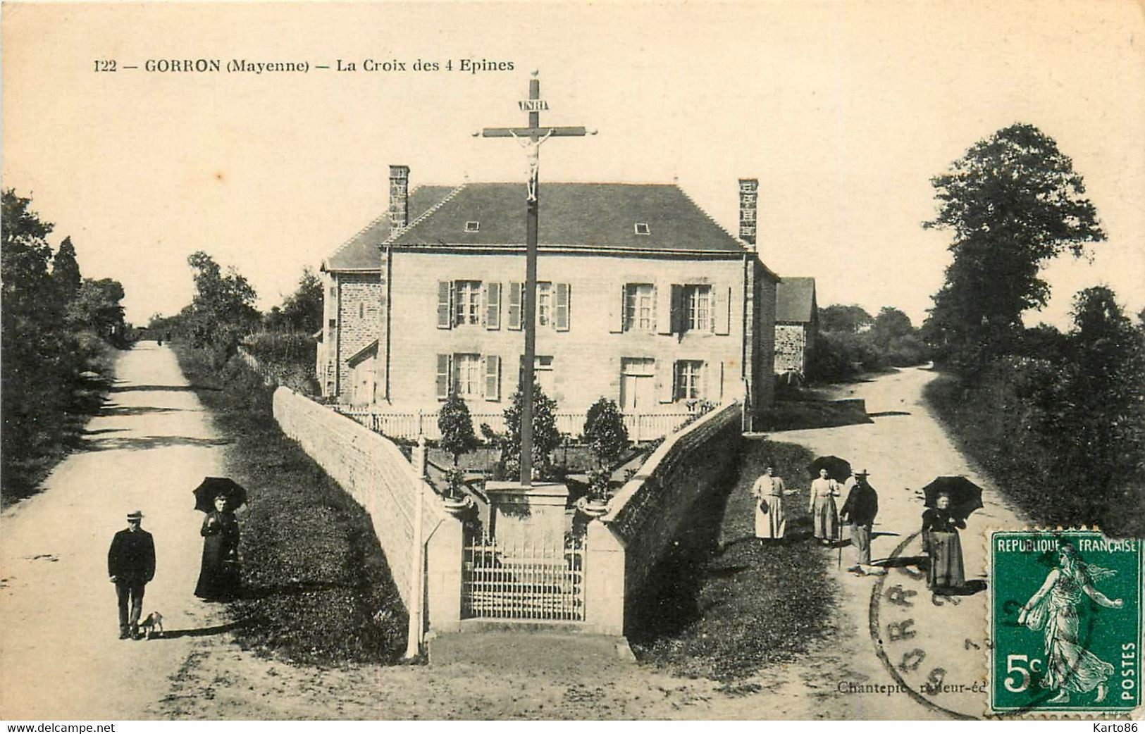 Gorron * La Croix Des Quatre épines * Calvaire - Gorron