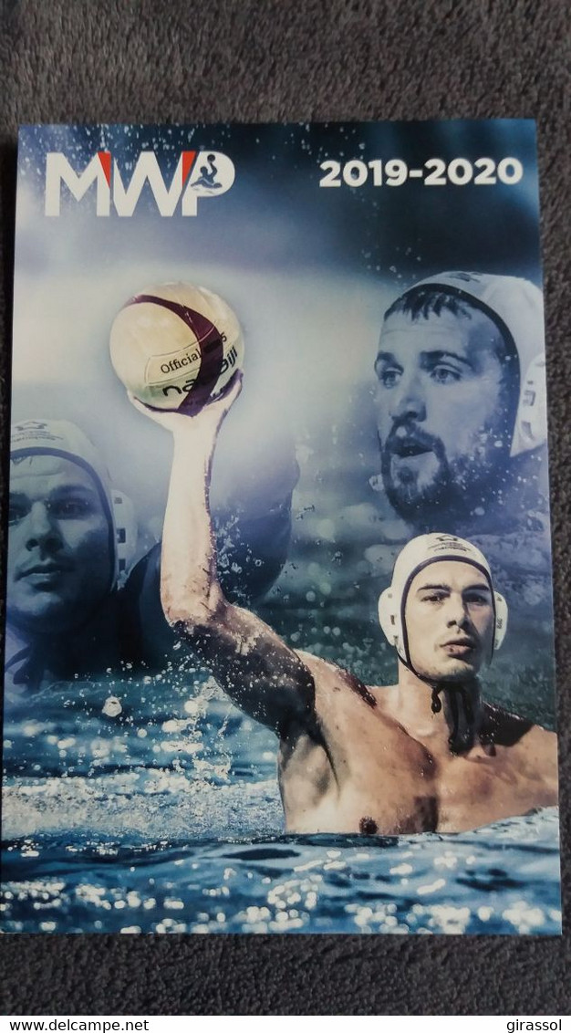 CPM WATERPOLO HOMME NAGEUR TORSE NU CALENDRIER DES MATCHS 2019 2020 PISCINE OLYMPIQUE DE MONTPELLIER - Swimming