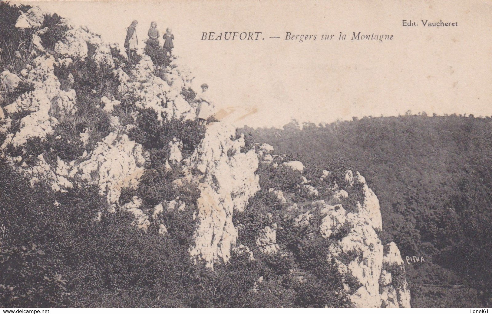 BEAUFORT  : (39) Bergers Sur La Montagne - Beaufort