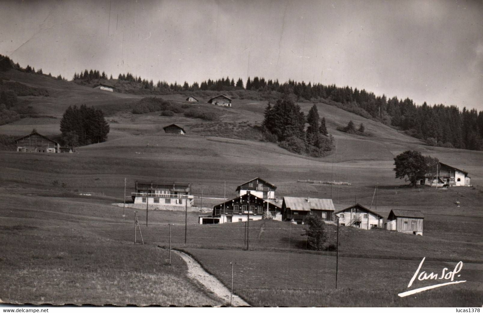 73 / LA MOTTE CERVOLEX / RUE CENTRALE / 1953 - La Motte Servolex