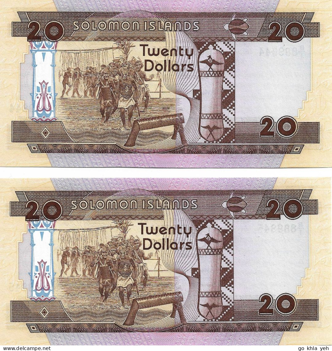 SALOMONS 1986 20 Dollar - P.16a Neuf UNC - Solomonen