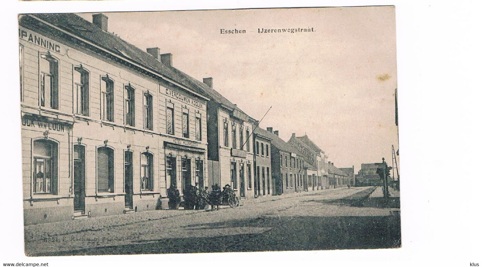 Esschen Hotel Vergouwen-Koolen IJzerenwegstraat - Brecht