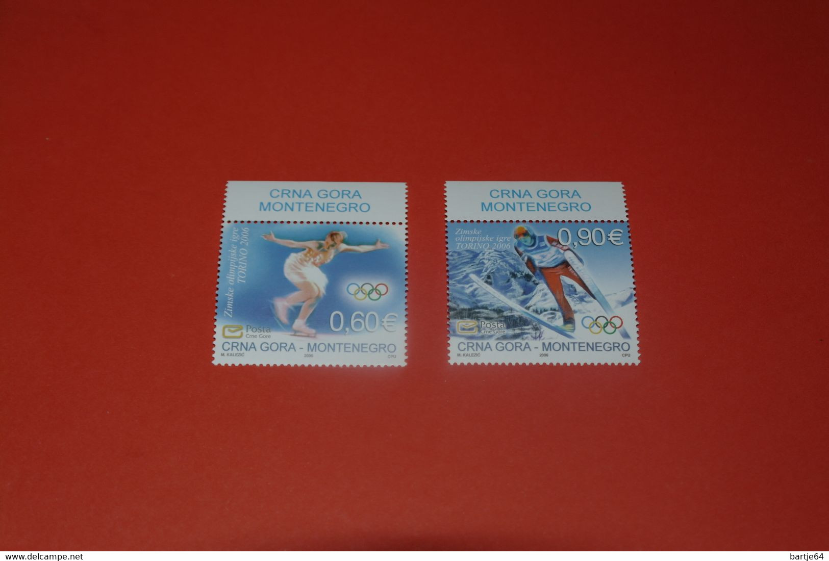 2006 Montenegro - Reeks Postfris - Winter 2006: Torino - Paralympics