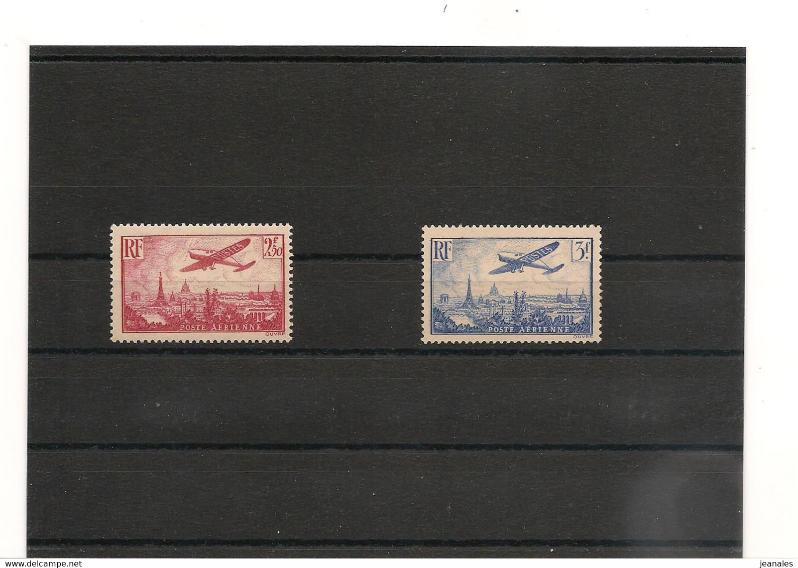 1936 P.A.N° 11-12**   Côte : 95,00 € - 1927-1959 Ungebraucht