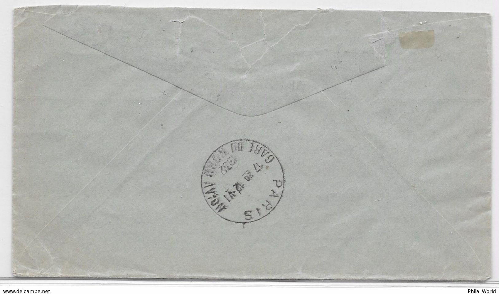 SERVICIO AEREO LINEAS CAT - 1932 MEXICO Air Mail Cover To Frankfurt GERMANY Via PARIS + LABEL And MIT LUFTPOST BEFORDET - Aerei