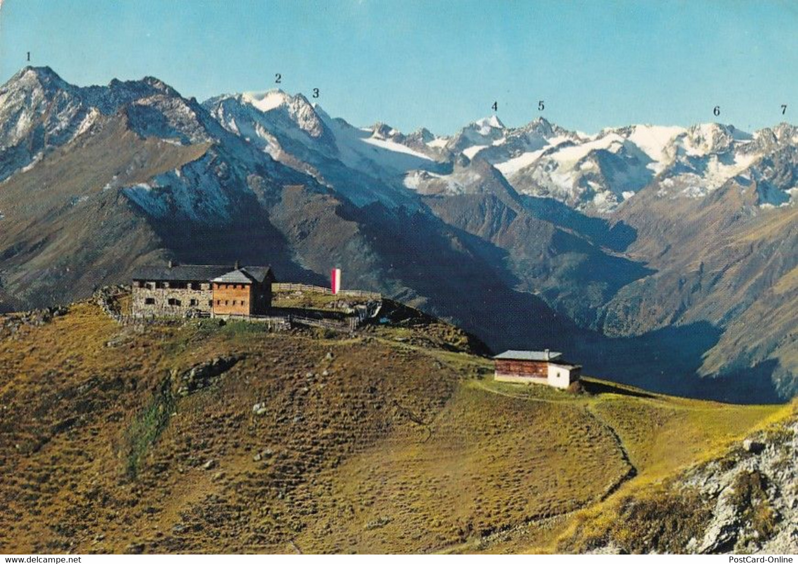 2145 - Österreich - Tirol , Starkenburger Hütte Geg. Oberbergtal - Gelaufen 1966 - Neustift Im Stubaital