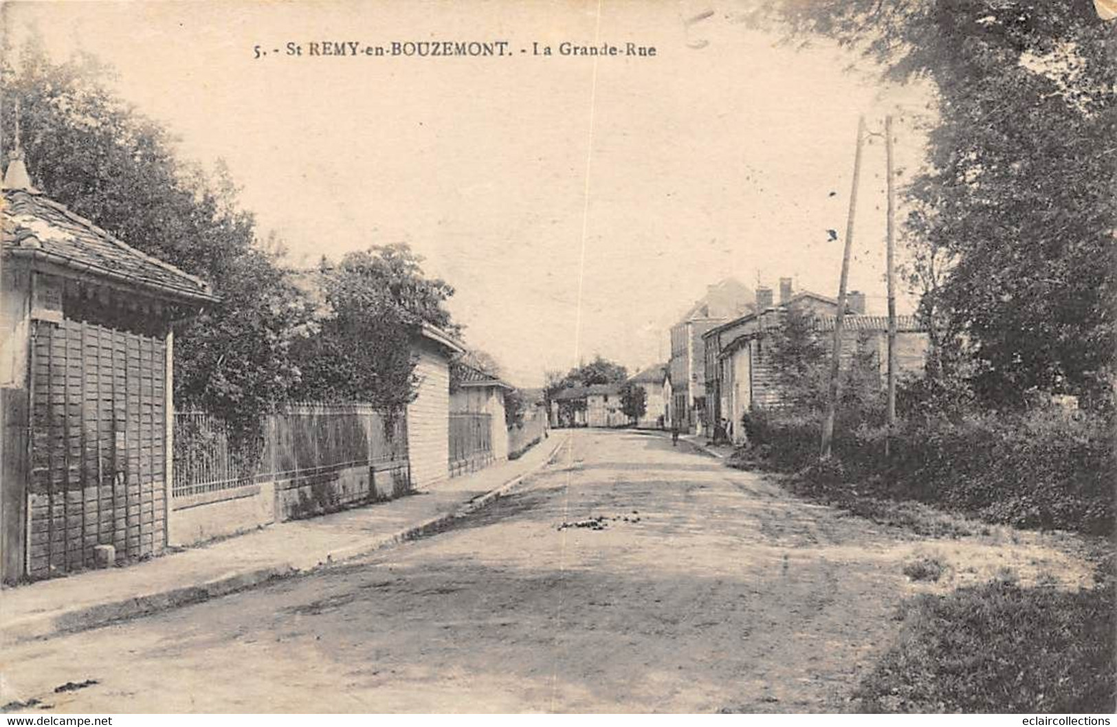 Saint-Rémy-en-Bouzemont         51     La Grande Rue         (voir Scan) - Sonstige & Ohne Zuordnung