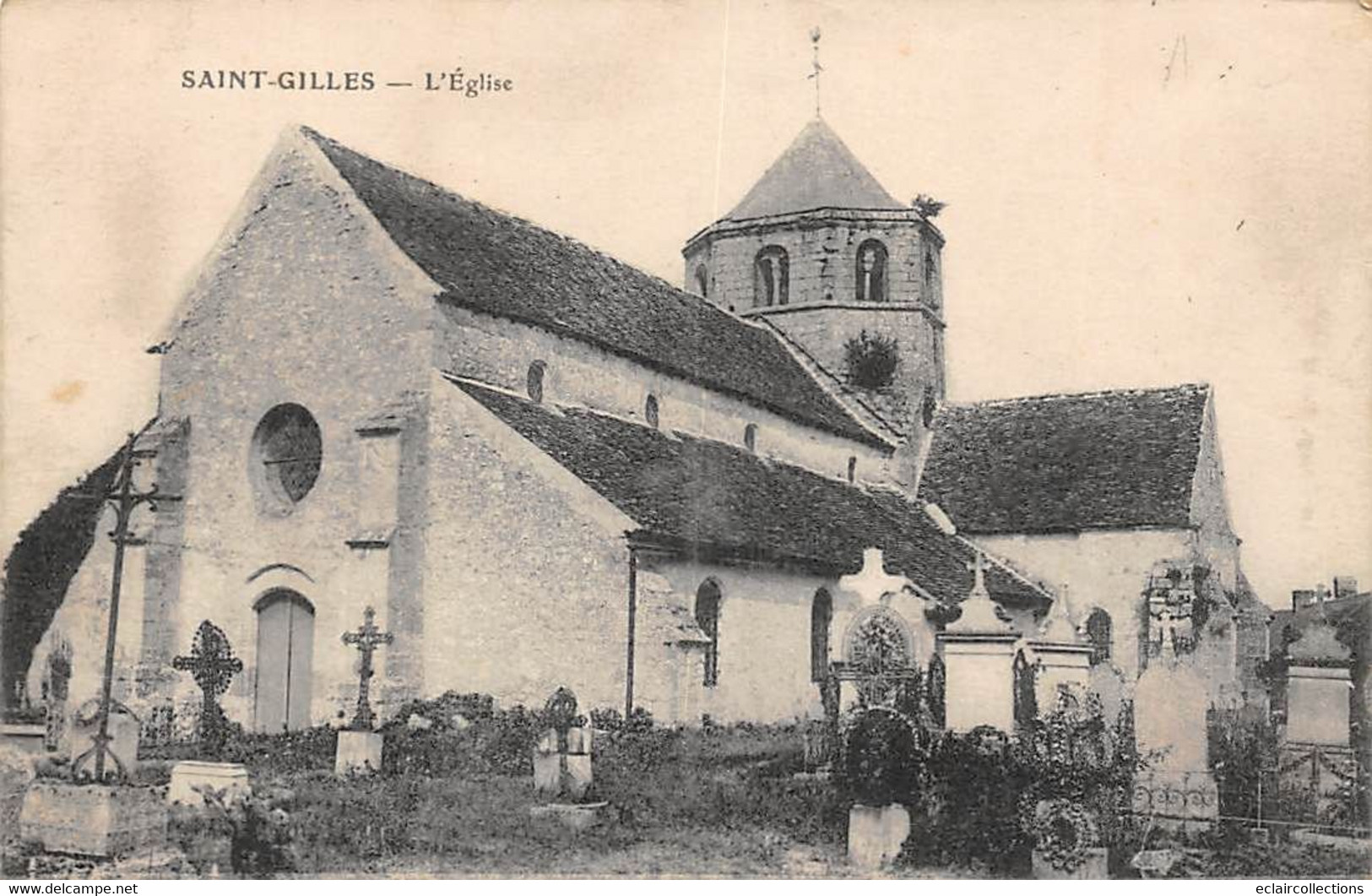 Saint-Gilles        51        Eglise Et Cimetière       (voir Scan) - Cyprus