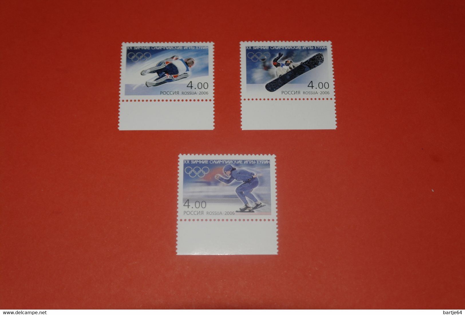 2006 Russia - Reeks Postfris - Invierno 2006: Turín - Paralympic