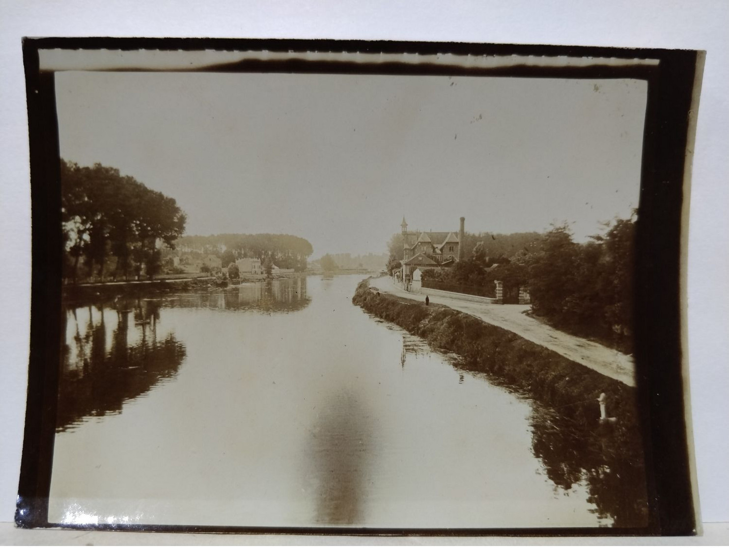 Lagny. La Marne. 1906. 12x9 Cm - Lugares
