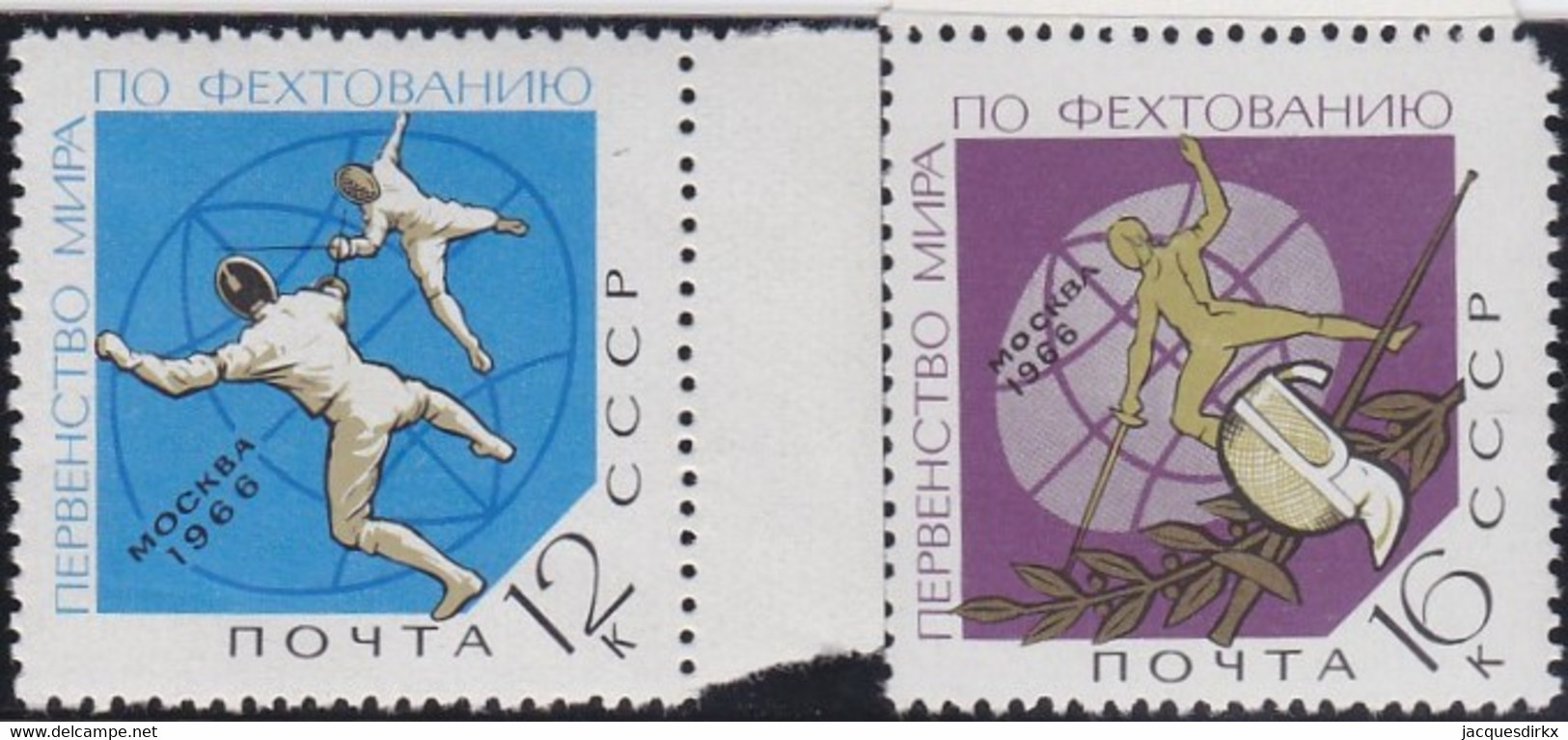 Russland     ,   Yvert      .    3107/3111 (3109: *) (2 Scans)     .     **  .     Postfrisch   .    /   .   MNH - Unused Stamps