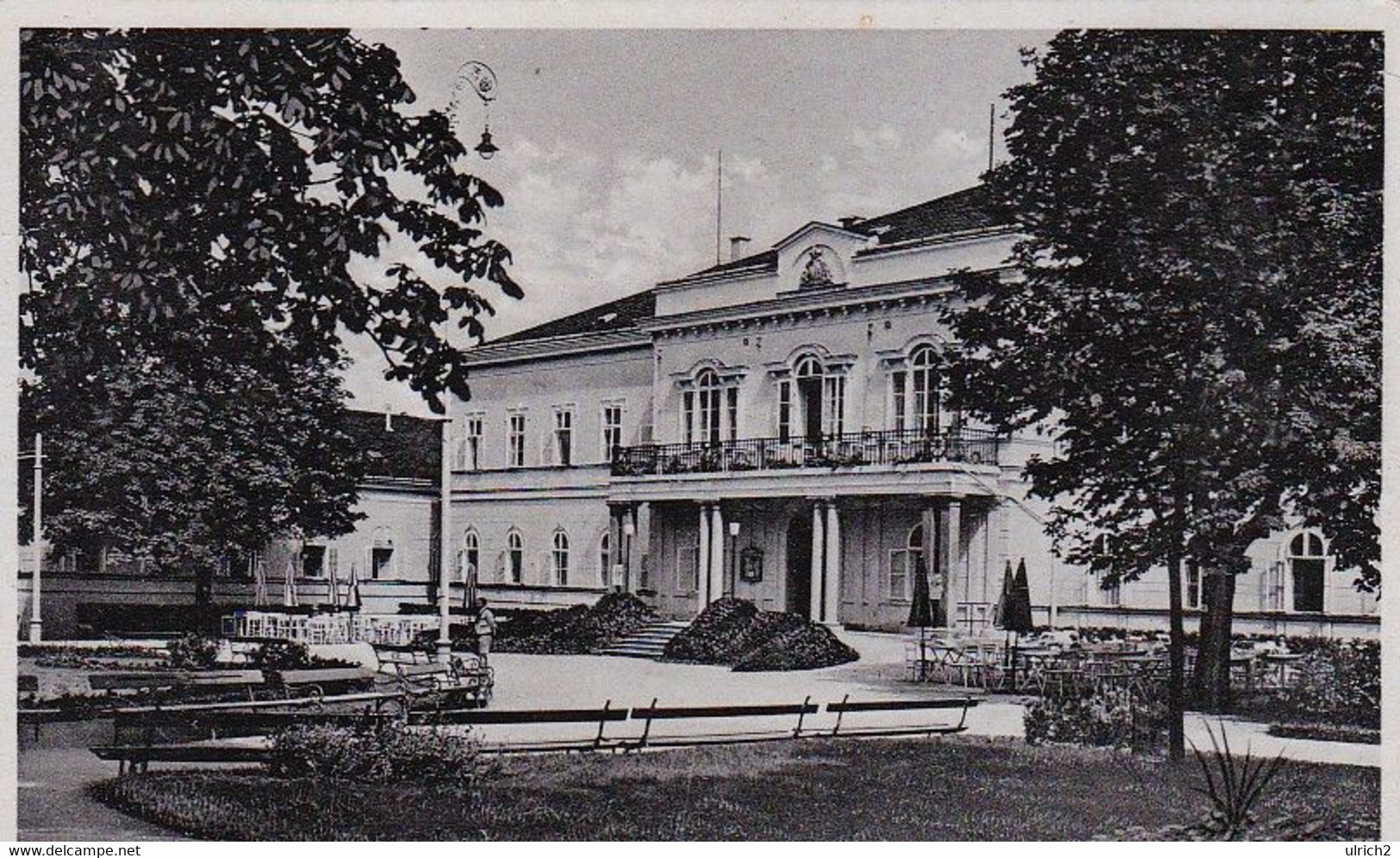 AK Bad Hall - Oberdonau - Kurhaus - Feldpost Inf. Ers. Batl. 482 Braunau - 1941  (53171) - Bad Hall