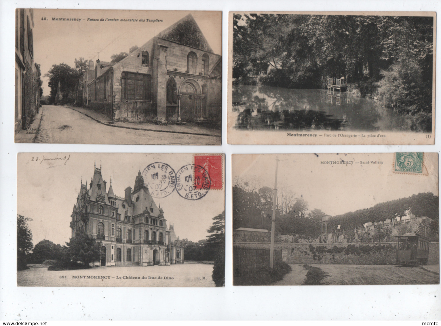 19 Cartes -  Montmorency -   Val D'Oise  95 - Montmorency