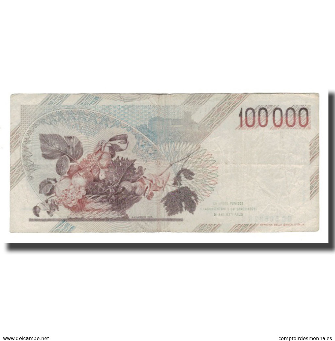 Billet, Italie, 100,000 Lire, 1983, 1983-09-01, KM:110a, TTB+ - 100000 Lire