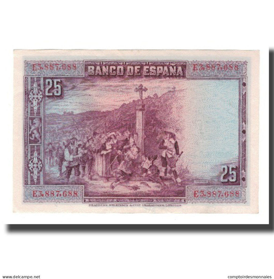 Billet, Espagne, 25 Pesetas, 1928, 1928-08-15, KM:74b, NEUF - 1-2-5-25 Pesetas