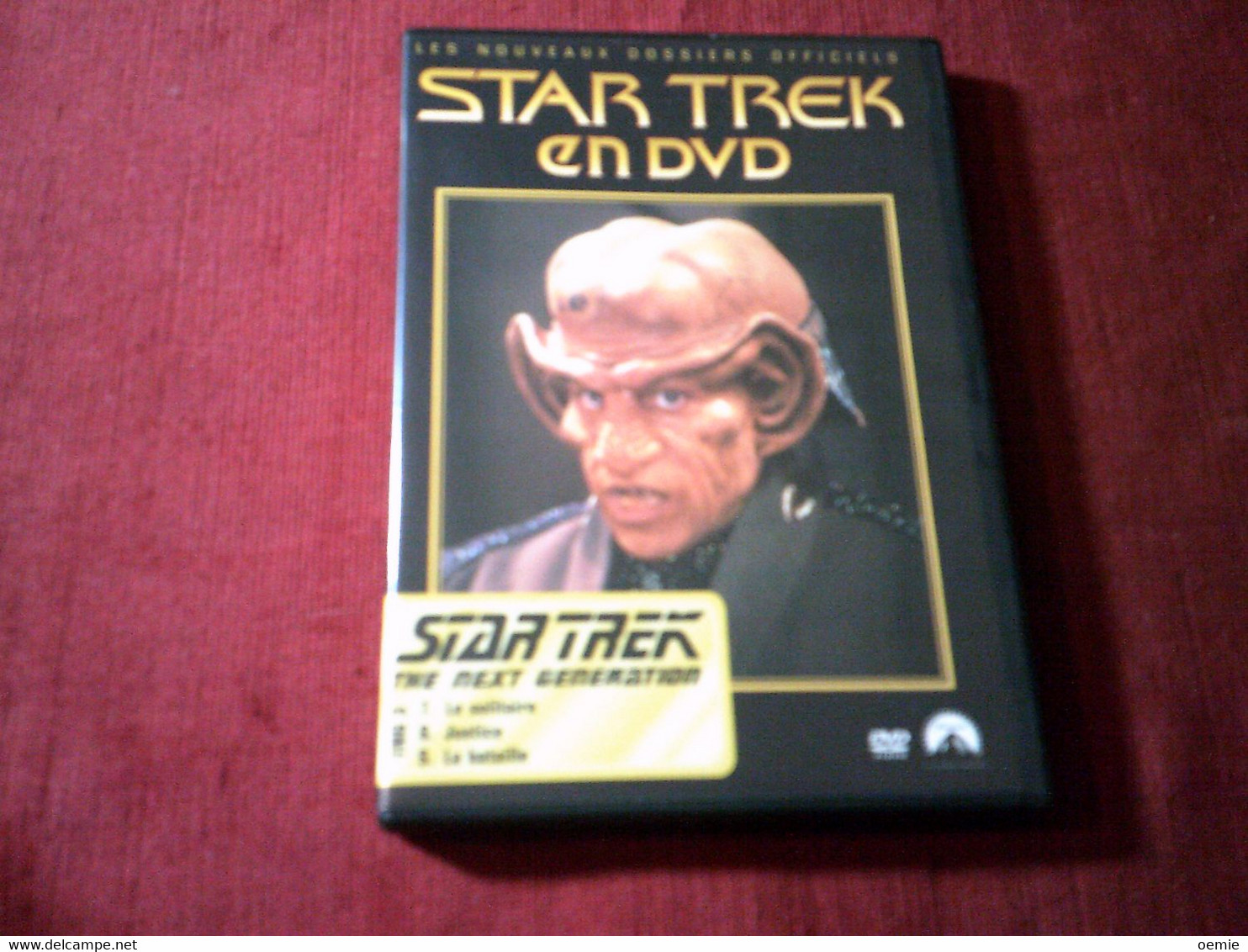 COLLECTION    STAR  TREK  EN DVD   DE 1 A 15  EPISODES   EN 5 DVD