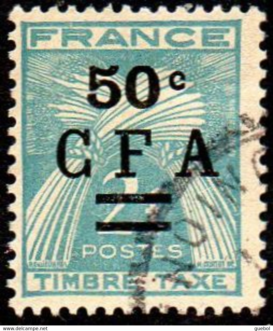 Réunion Obl. N° Taxe 37 - Gerbes De Blé - Postage Due