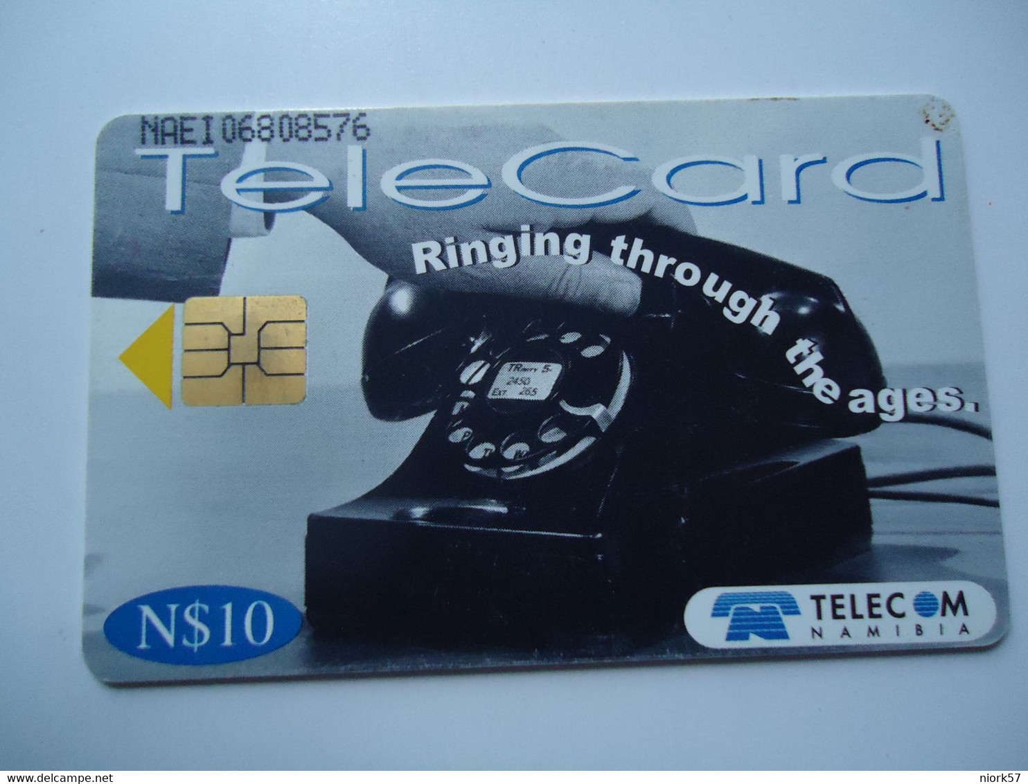 NAMIBIA   USED CARDS   ADVERSTISING  TELEPHONES   2 SCAN - Namibia