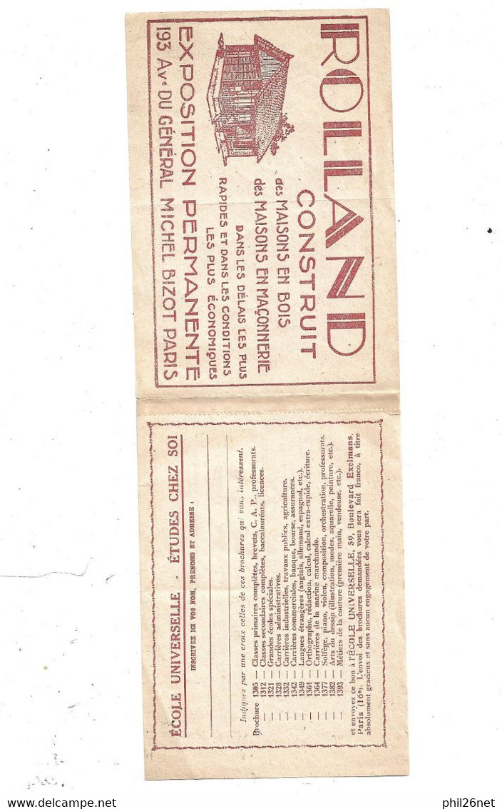 Carnet Pour  Vignettes "contre La Tuberculose" 1927 Et 1928 Le Baiser Au Soleil     Vide     Le Moins Cher Du Site ! ! ! - Tegen Tuberculose