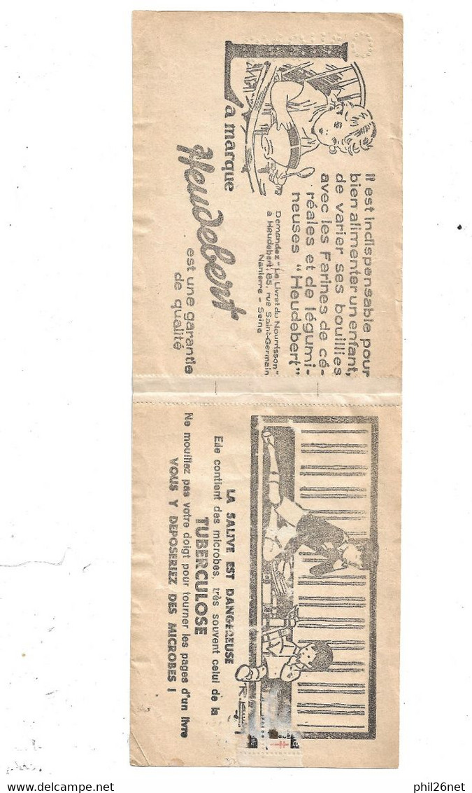Carnet Pour  Vignettes "contre La Tuberculose" Campagne 1932  " Joie  De Vivre " Vide     Le Moins Cher Du Site ! ! ! - Tegen Tuberculose