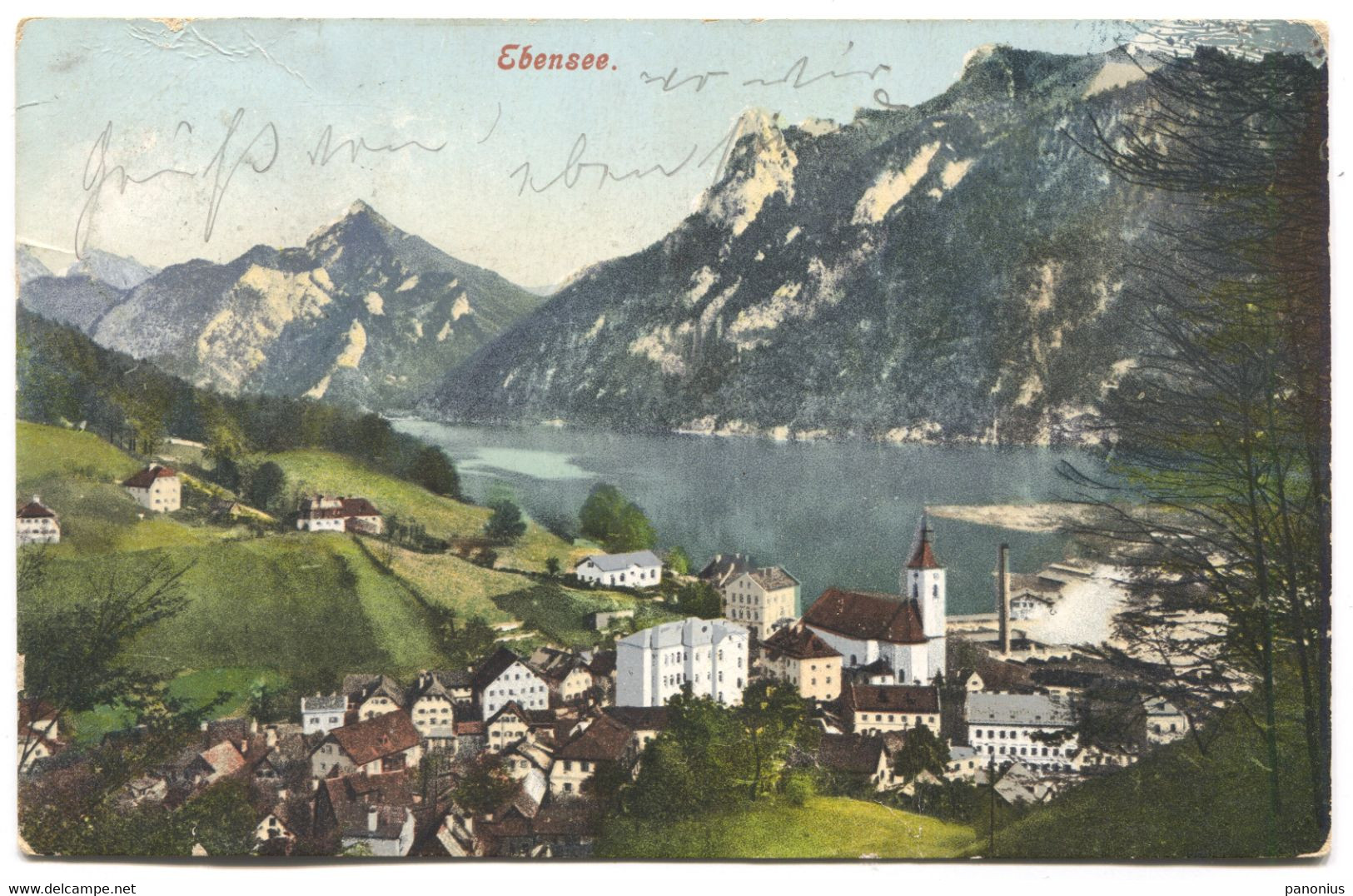 EBENSEE - AUSTRIA, Year 1907 - Ebensee