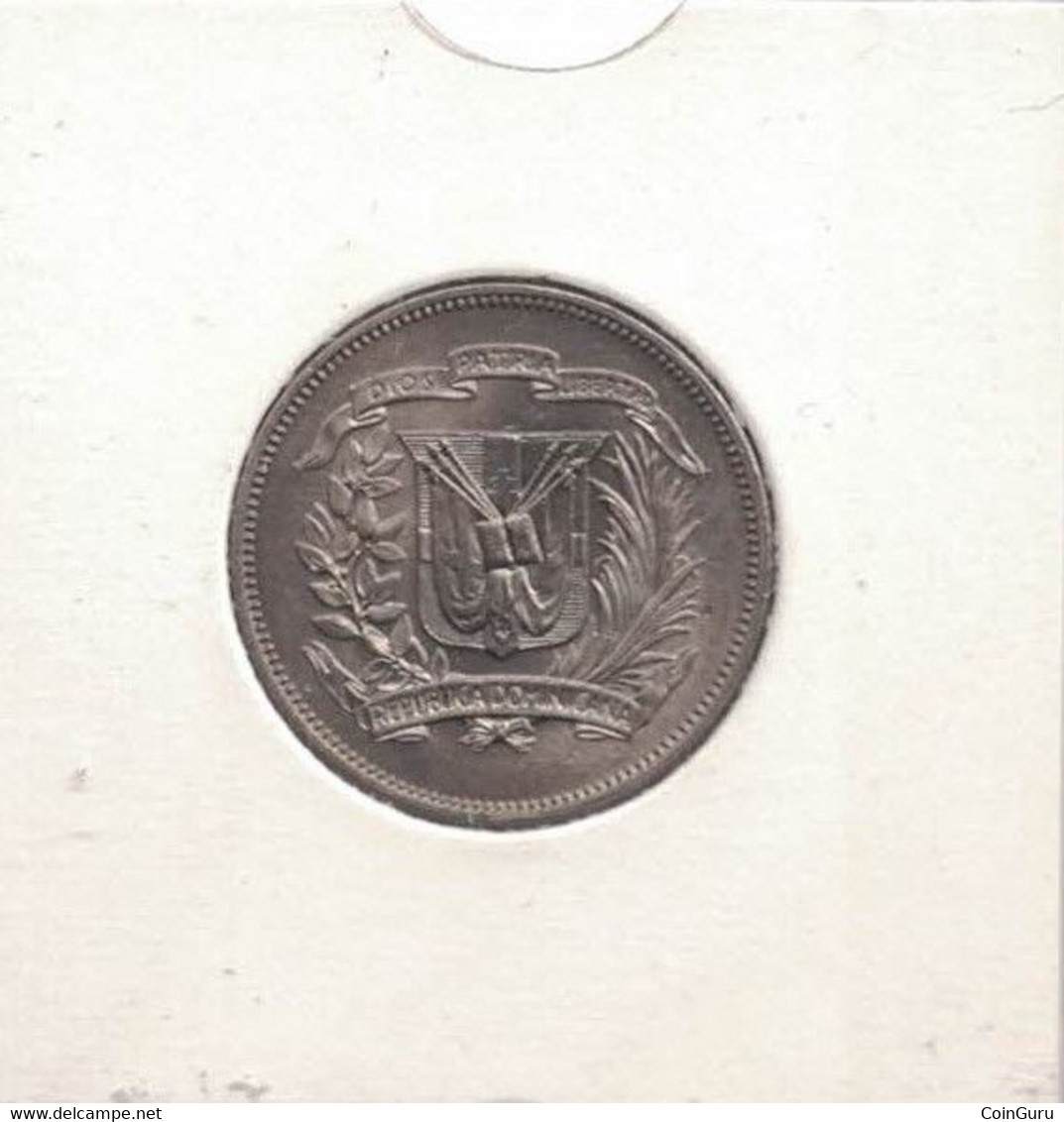 Dominicana 25 Centavos 1972 UNC - Dominicaine
