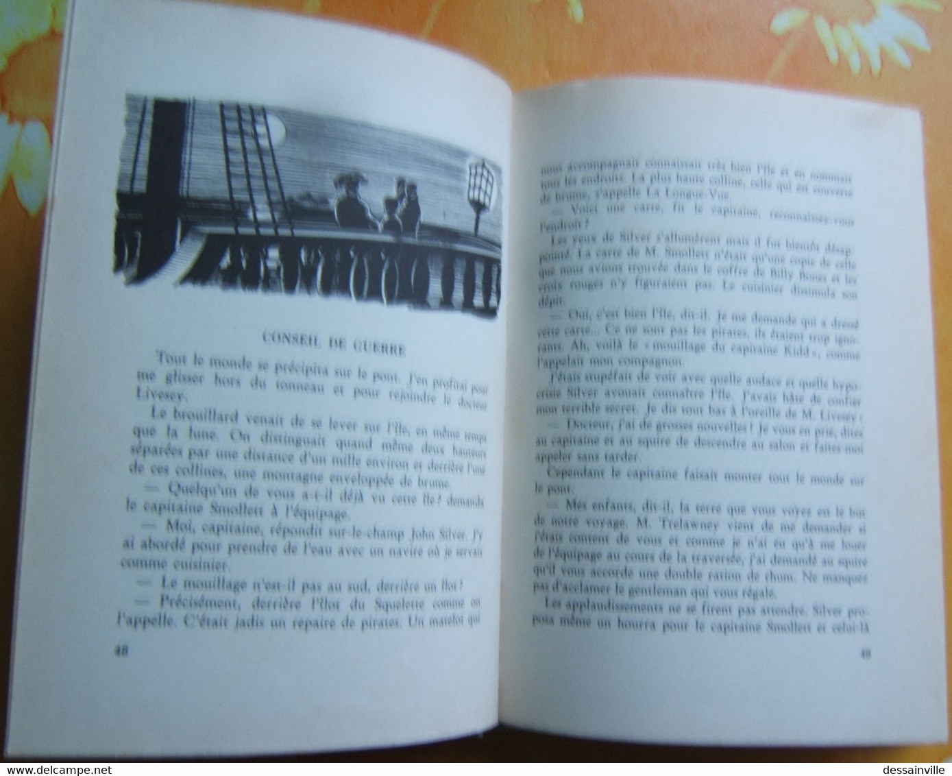 L'ÎLE AU TRESOR Par STEVENSON - Editions HEMMA - Bibliothèque De La Jeunesse