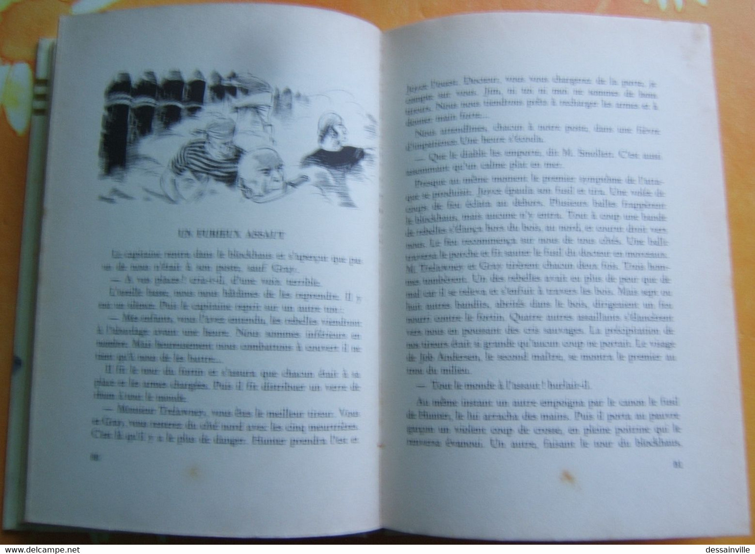 L'ÎLE AU TRESOR Par STEVENSON - Editions HEMMA - Bibliotheque De La Jeunesse