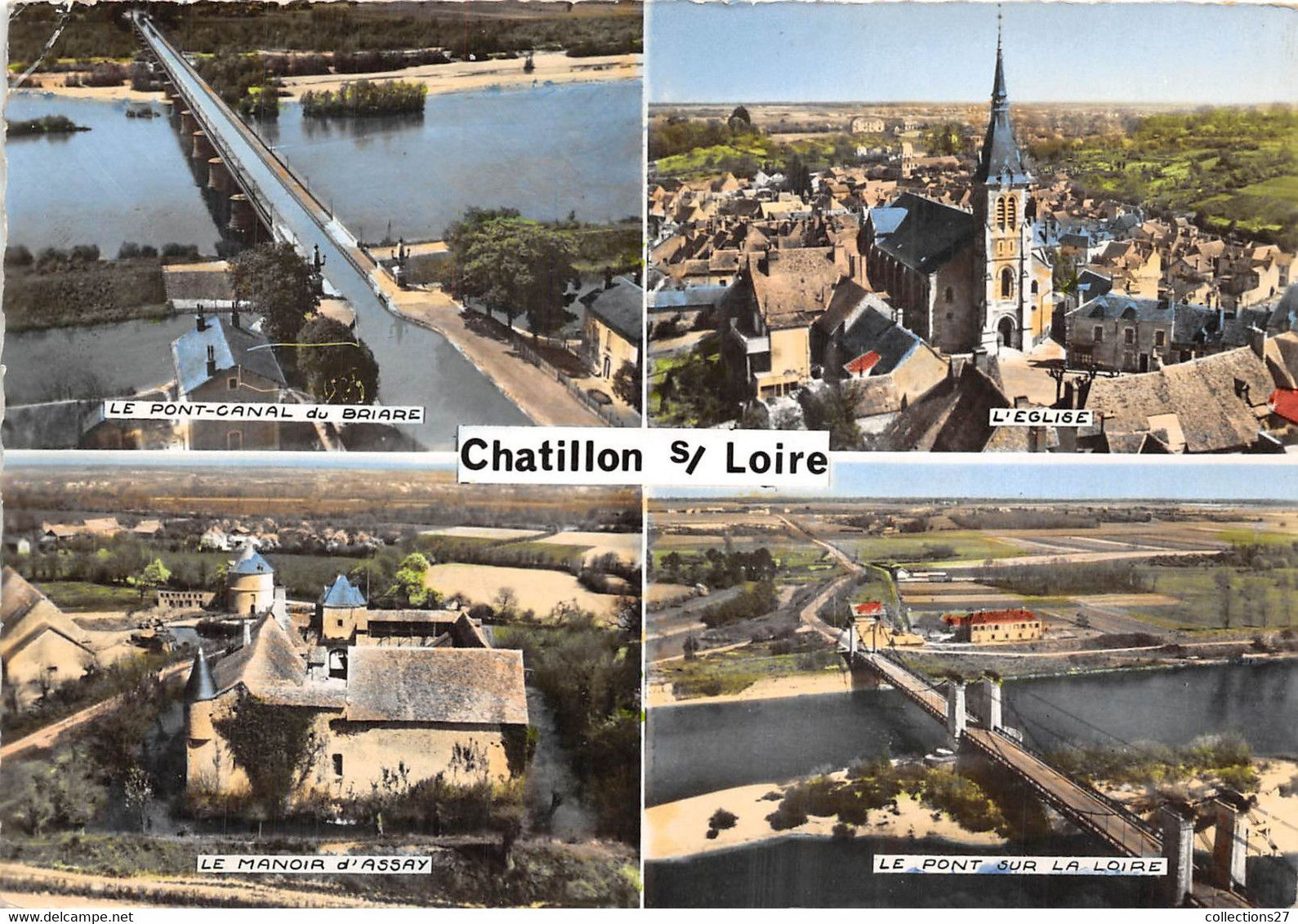 45-CHATILLON-SUR-LOIRE-MULTIVUES - Chatillon Sur Loire