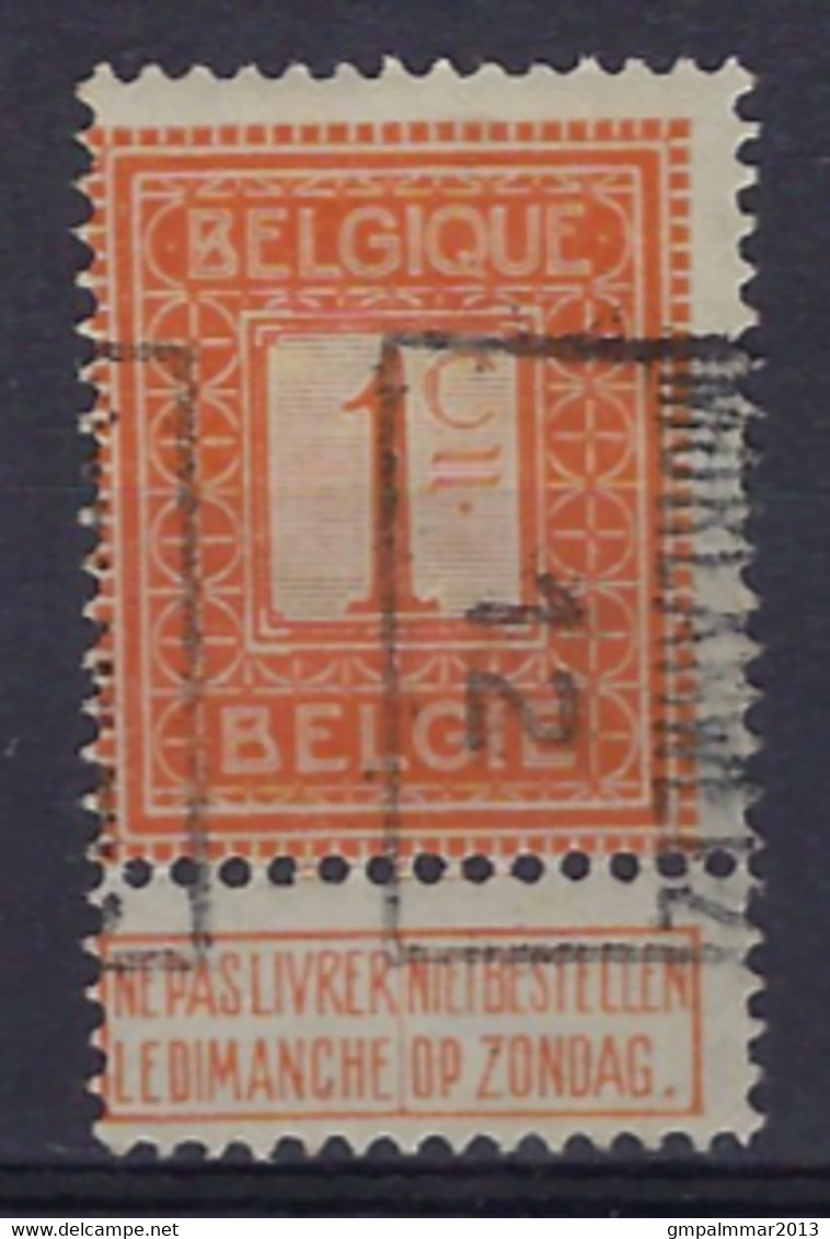 PELLENS Type Cijfer Nr. 108 Voorafgestempeld Nr. 2020 B   MORLANWELZ 12 En In Zéér Goede Staat ; Zie Ook 2 Scans ! - Roulettes 1910-19