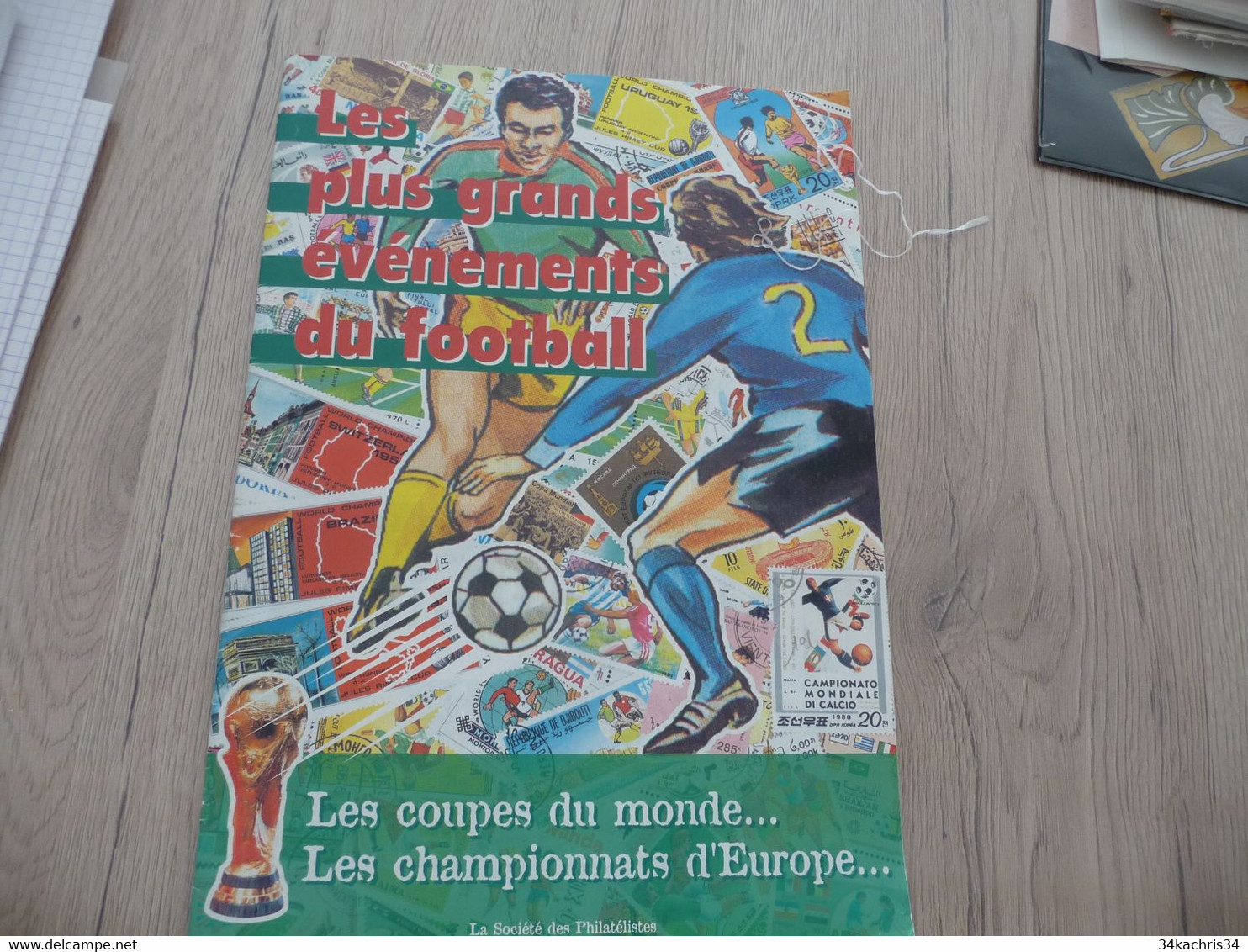 Football Coupe Du Monde Cahier Collector + De 170 TP Et 5 Blocs - Autres & Non Classés