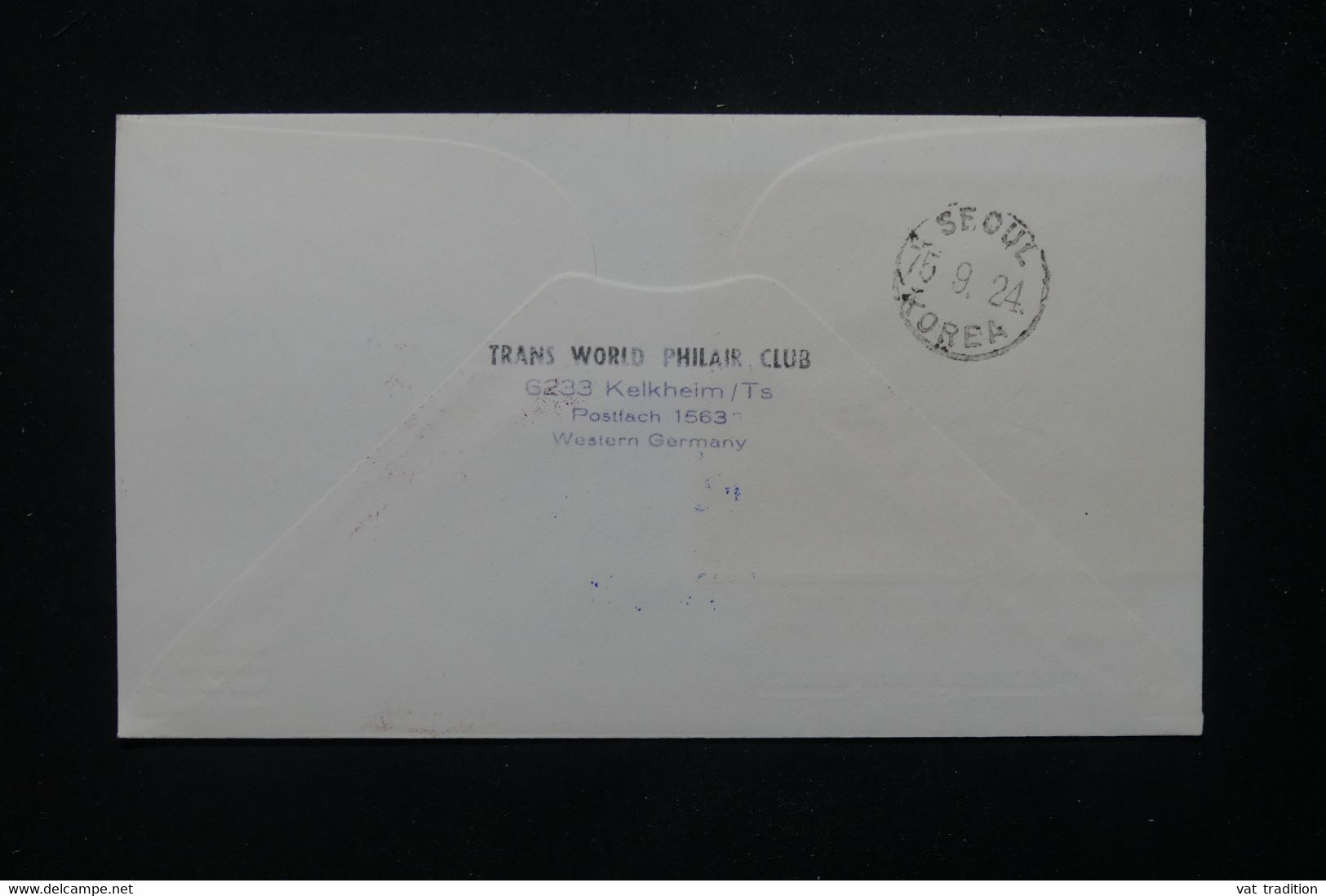 JAPON - Enveloppe 1er Vol Séoul / Tokyo /Séoul En 1975 Par Airbus A 300 B - L 81637 - Cartas & Documentos