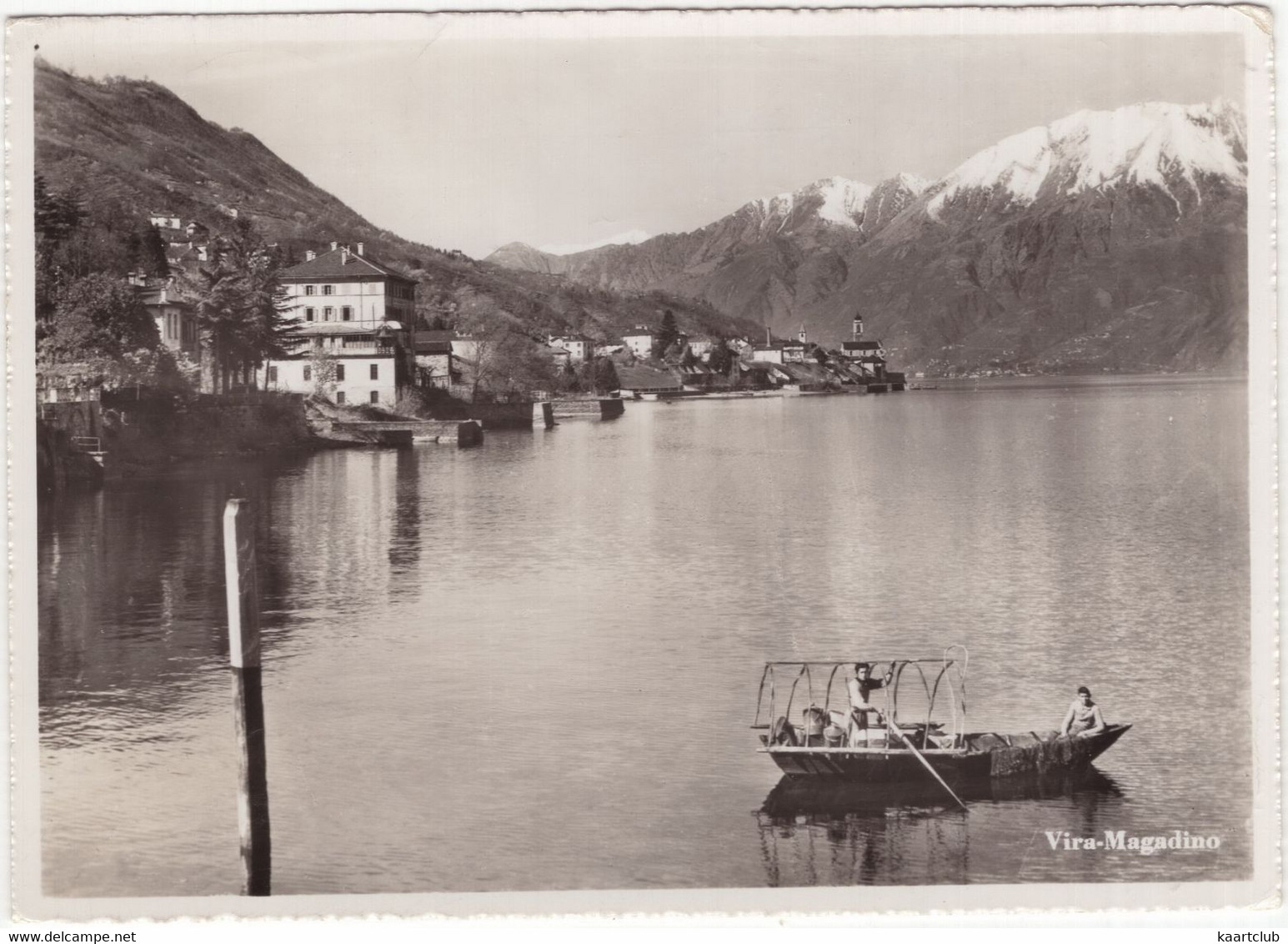 Vira-Magadino  - (1954) - CH - Lago Maggiore - Lucia / Fishing Boat - Magadino