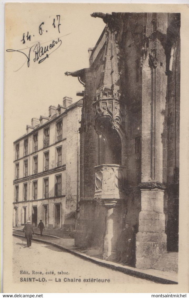 Saint-Lô 50. La Chaire Extérieure. - Saint Lo